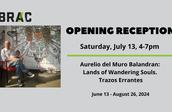 Aurelio del Muro Balandran: Lands of Wandering Souls. Trazos Errantes Opening